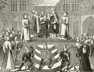 Couronnement du roi Henri IV d